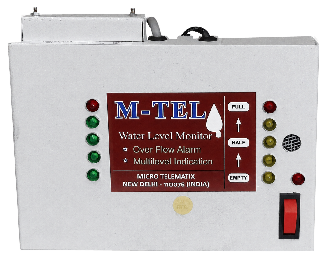 Double tank water level indicator